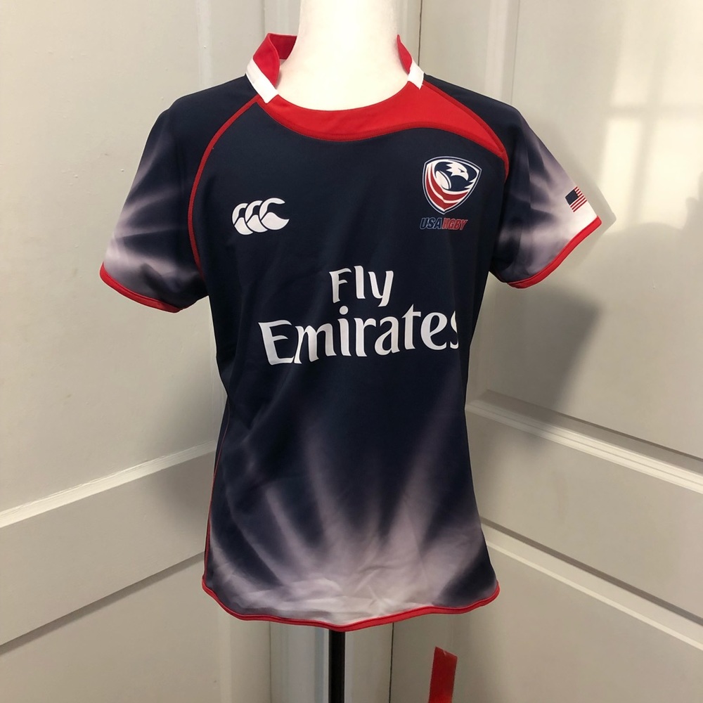 Canterbury of New Zealand sports jersey NWT top shirt size large youth